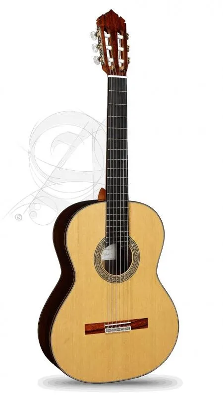 Alhambra Kytara Mengual y Margarit Serie C, cedr, indické růžové dřevo, ebenový hmatník, 20 pražců
