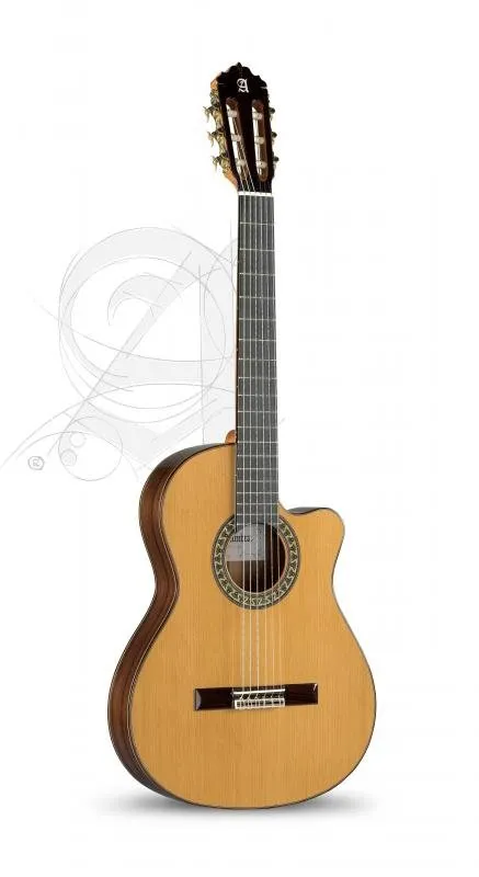Alhambra Kytara 4/4, indický růžový dřevo, ebenový hmatník, Fishman předzesilovač (E2)