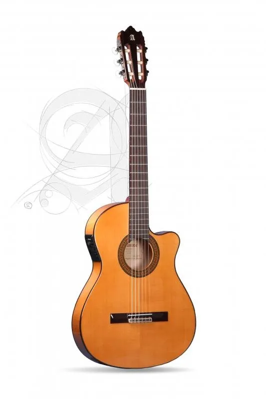 Alhambra Kytara 3 F-CT-E1 Cedr, mahagon, indický růžový dřevo, Fishman předzesilovač