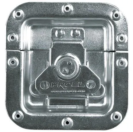 PROEL Rack zámek, malý, pozinkovaná ocel, rozměr: 9 mm
