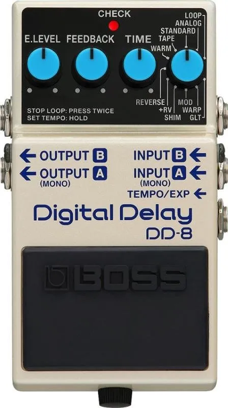 BOSS digitální delay efektový pedál