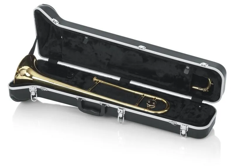 Gator Tvrzený obal pro trombón, odolný plast, deluxe provedení