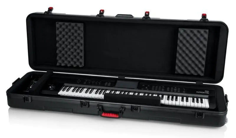 Gator IM klávesový tvrdý obal, tenký design pro 88 kláves, s kolečky
