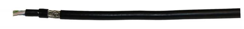 Proel CAT6E stíněný S/UTP kabel, černý, 100m