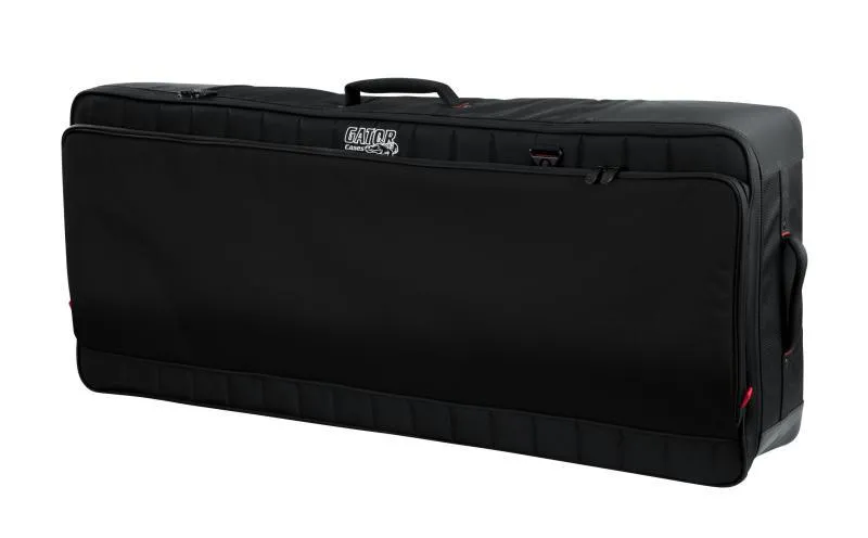 Gator taška pro 61 kláves, vlněná podšívka, odnímatelné popruhy