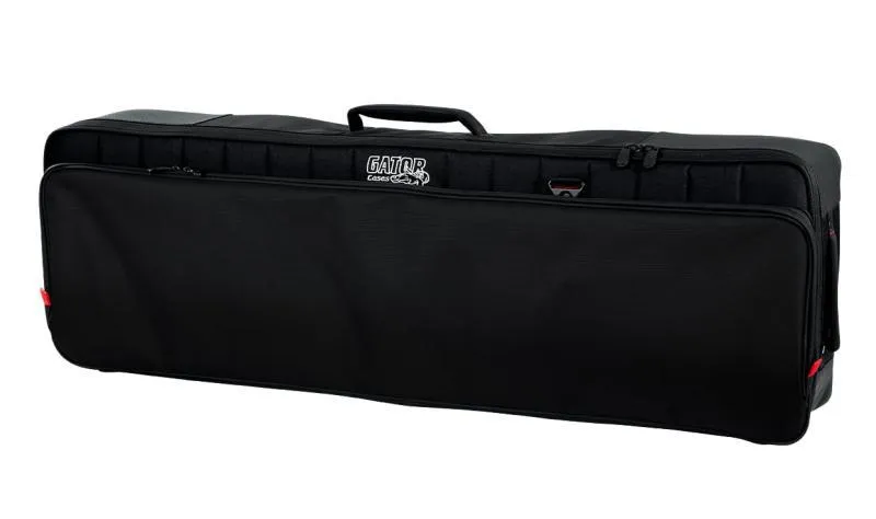 Gator taška pro 61 klávesový nástroj, vlněná podšívka, odnímatelné popruhy