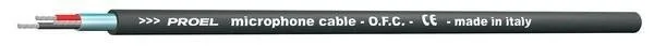Proel Mikrofonní kabel 2 x 0,14 mm2, černý, PVC Ø 6,00 mm, 100 m