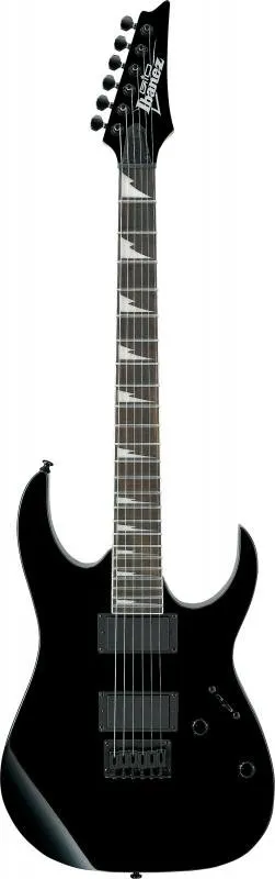 Ibanez GRG 6-strunná elektrická kytara, černá barva