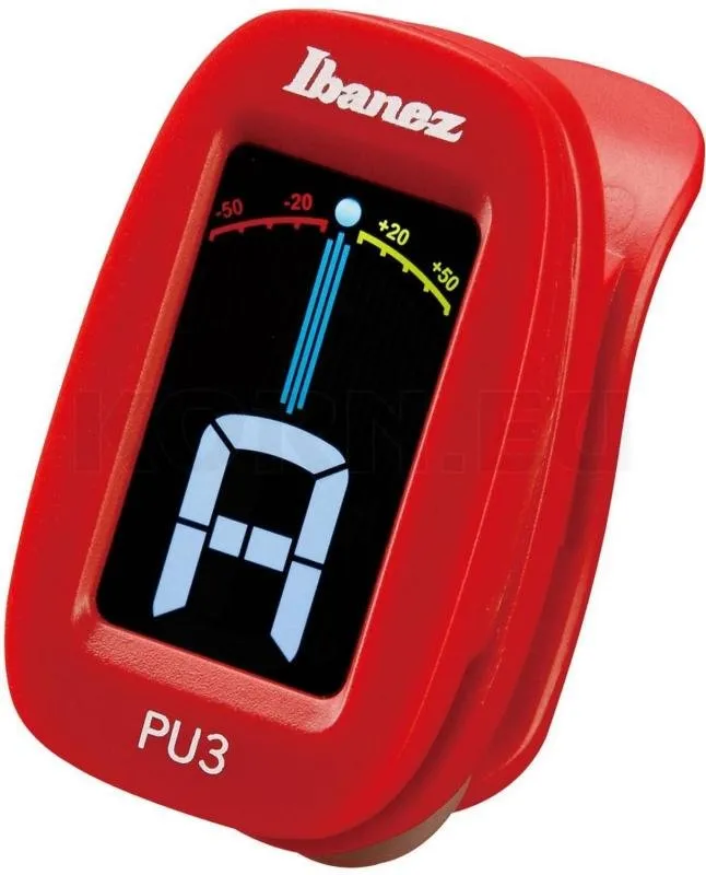 Ibanez klipový tuner, červený