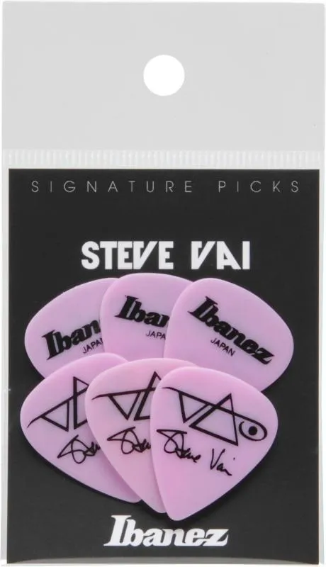 Ibanez IM příslušenství Steve Vai Signature trsátka růžová