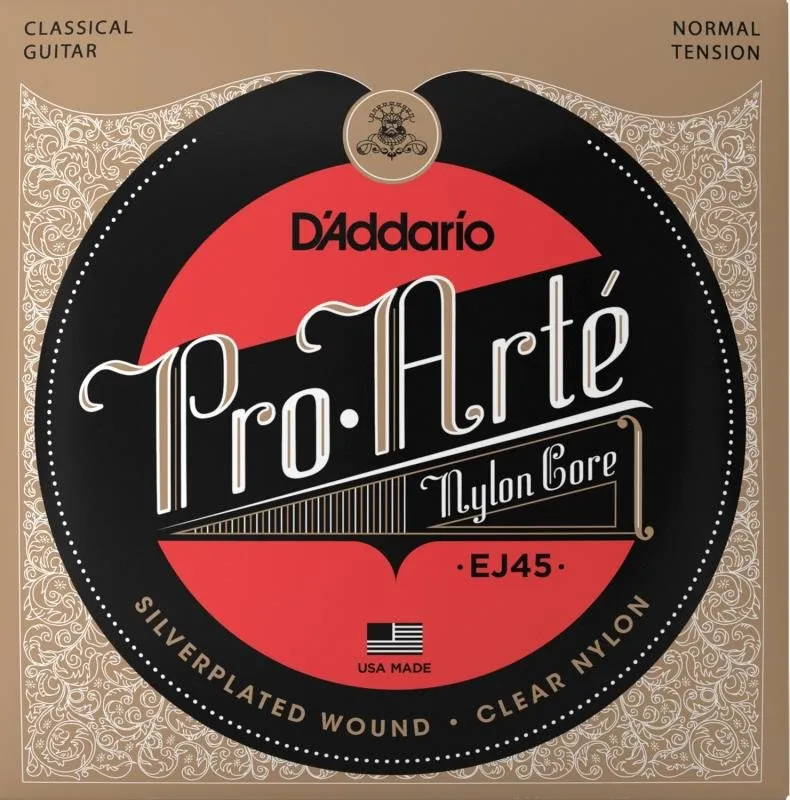 D'Addario EJ45 Pro Arté klasická kytarová struna, normální napětí