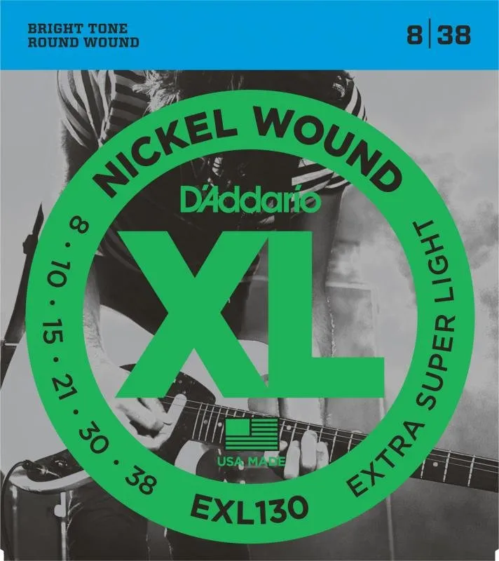 D'Addario IM kytarové struny, niklové, 08-38