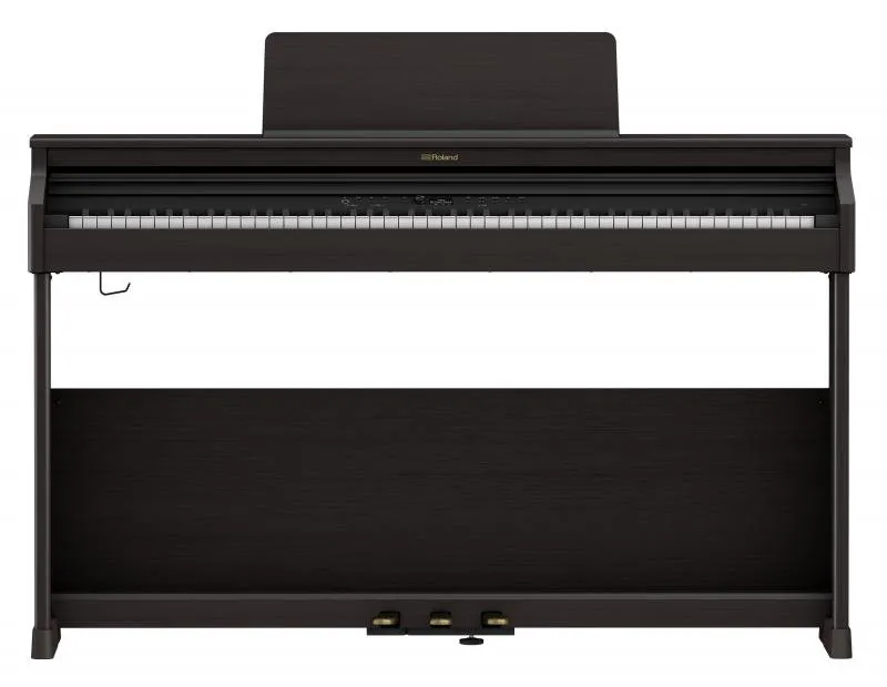 Roland digitální piano 2 reproduktory, PHA-4 klaviatura, 256 hlasů polyfonie, skříň - růžové dřevo