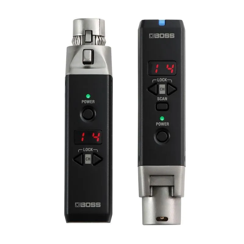 BOSS XLR-XLR mikrofonní kabel, bezdrátový systém pro dynamické mikrofony