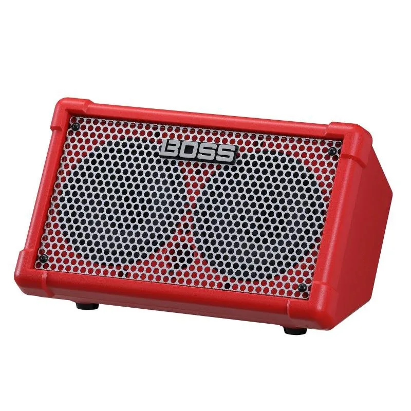 BOSS Cube Street 2 přenosný, bateriový, Bluetooth zesilovač - červený