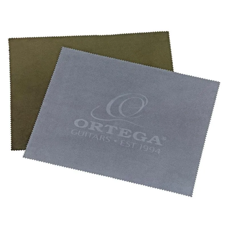 Ortega čisticí a leštící utěrka, 2 kusy, 29x24 cm, šedá, zelená