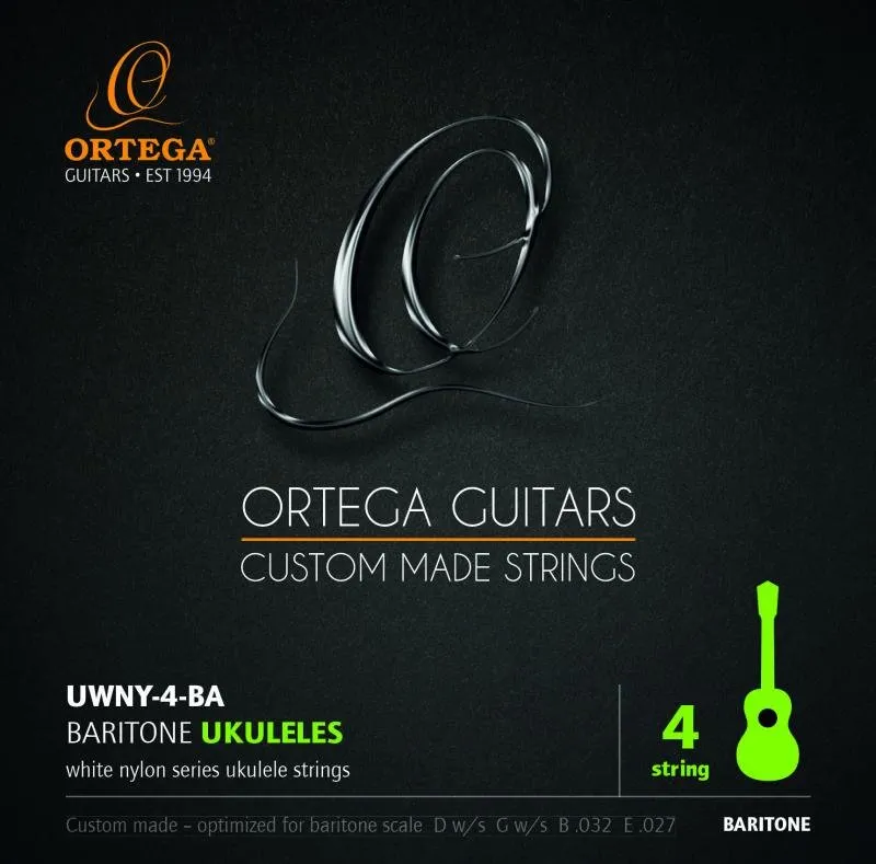 Ortega bariton ukulele struny