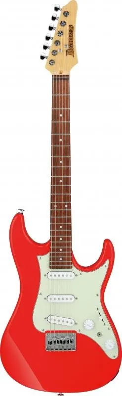 Ibanez elektrická kytara, červená barva, model ST