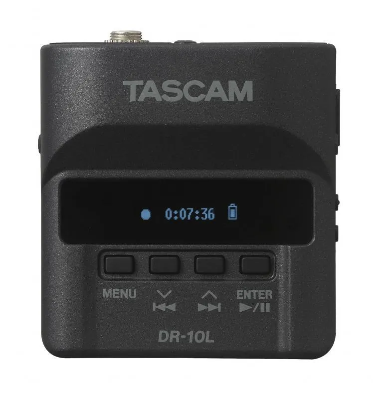 Tascam Digitální rekordér, s paměťovou kartou, klopový mikrofon