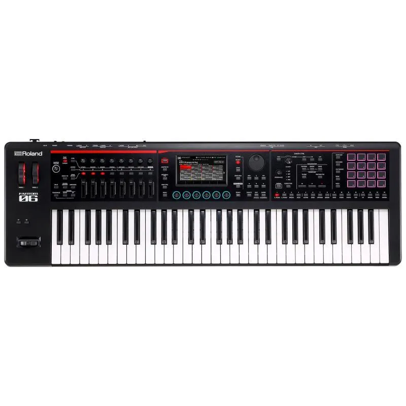 Roland syntezátor 61 kláves, hudební pracovní stanice, ZEN-Core, SuperNatural