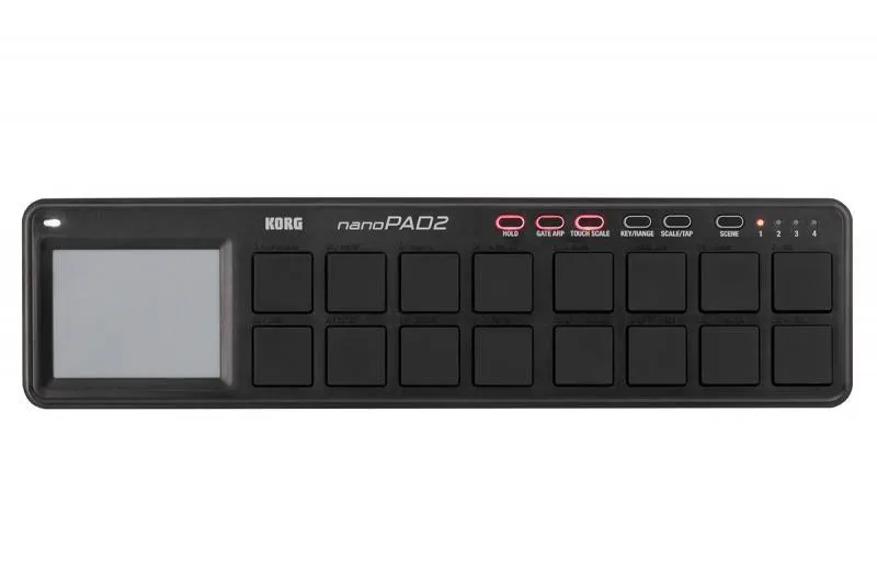 KORG nanoPad 2, kompaktní USB MIDI kontroler, úderové pady