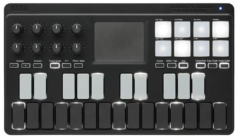 KORG nanoKEY Studio, USB MIDI master klávesnice, rozšířené funkce