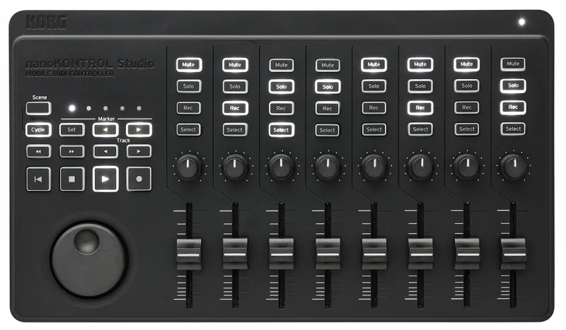 KORG nanoKONTROL Studio, USB ovladač, rozšířené funkce