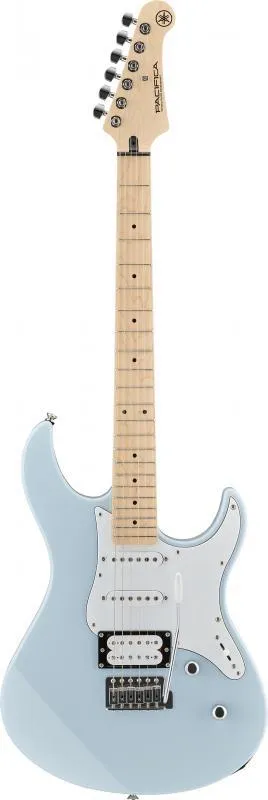 Yamaha elektrická kytara Superstrat, jasanové tělo, šroubovaný javorový hmatník, Ice Blue