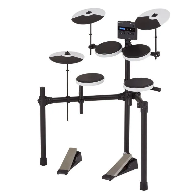 Roland V-Drums elektrické bicí, gumové pady, Bluetooth, větší rám