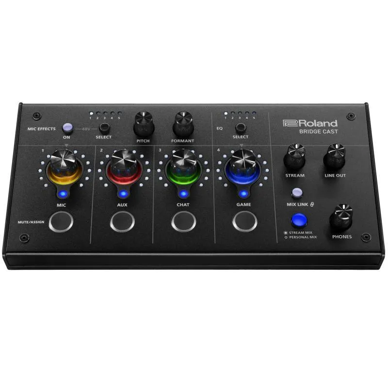 Roland mixážní pult, profesionální zvuk pro hráče