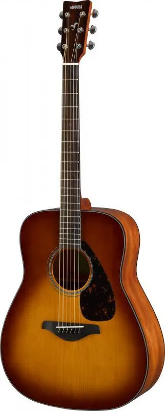 Yamaha akustická kytara Dreadnought, smrková deska, rosewood hmatník, sandburst