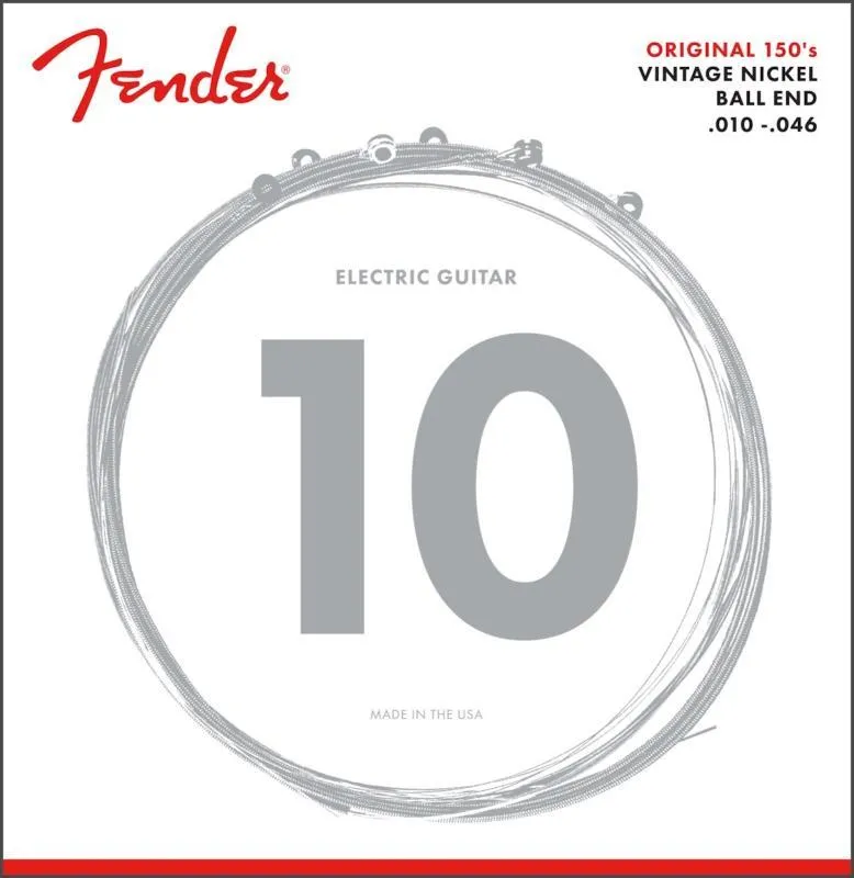 Fender IM Original 150R, niklové, kulové konce, 10-46, elektrické kytarové struny