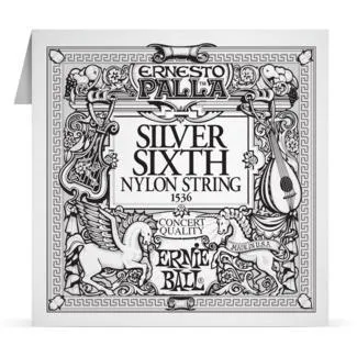 Ernie Ball Klassická kytarová struna, nylon, stříbrná, 42