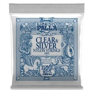 Ernie Ball struny pro klasickou kytaru, Ernesto Palla, nylon/stříbřená měď, 28-42