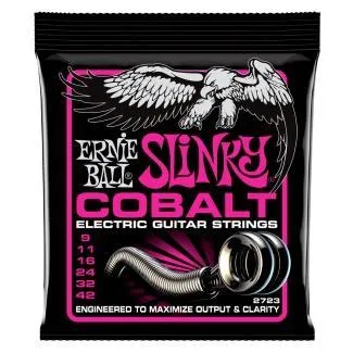 Ernie Ball Sada elektrických kytarových strun Super Slinky Cobalt 09-42