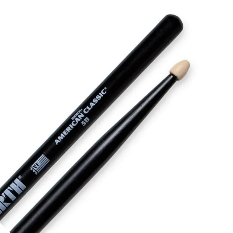 Vic Firth American Classic 5B hickory bubenické paličky, kapková hlava, délka: 406,4mm