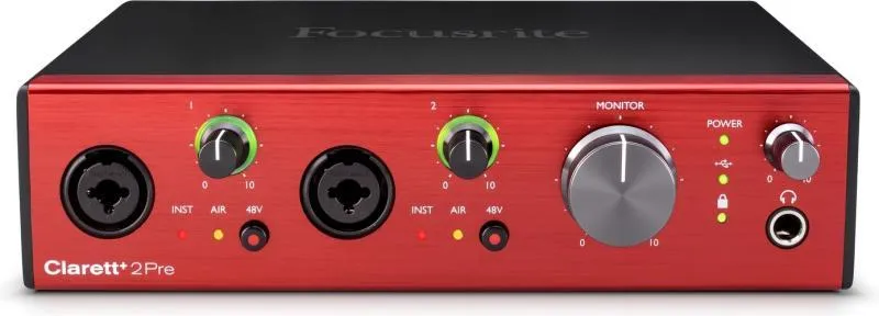 Focusrite Clarett+ 2Pre (USB-C)