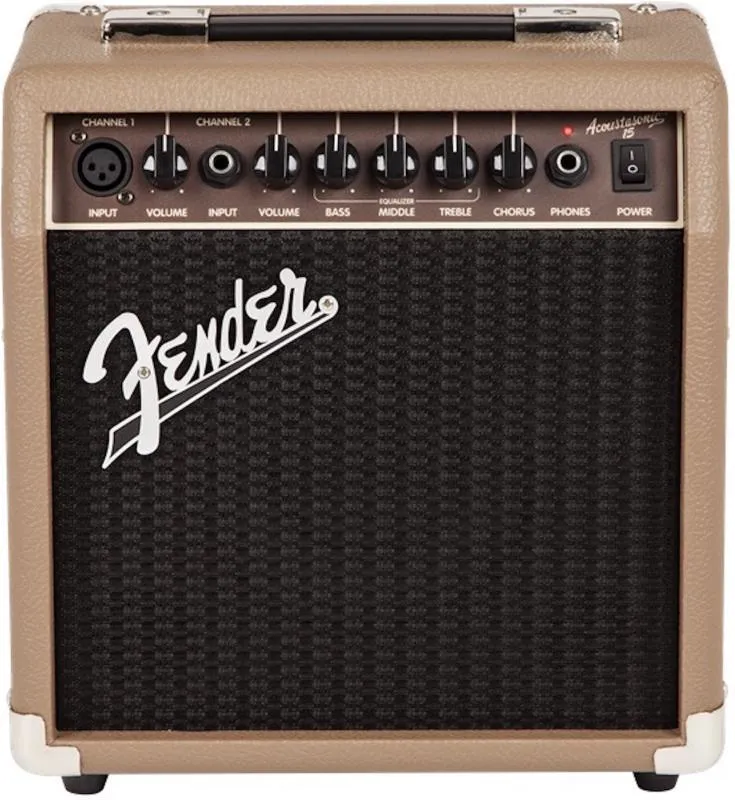 Fender Akustický zesilovač Acoustasonic 15, kombo pro akustické kytary