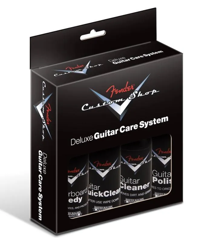 Fender Custom Shop Deluxe sada na údržbu kytar, 4 kusy