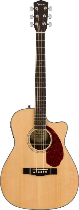Fender elektro-akustická koncertní kytara CC-140SCE, ořechová hmatník, s pouzdrem