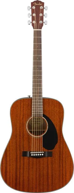 Fender Dreadnought akustická kytara, mahagon, ořechová hmatník