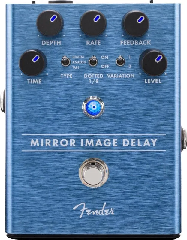 Fender efekt pedál Mirror Image Delay, zpoždění, stereo
