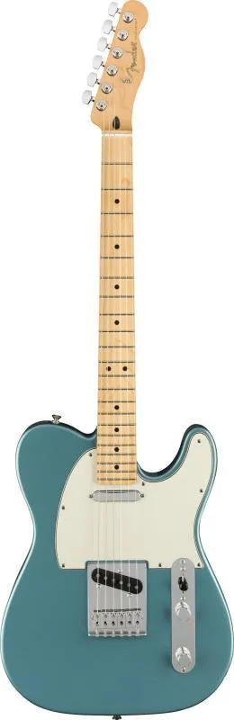 Fender Elektrická kytara Player Telecaster, javorový hmatník, Tidepool