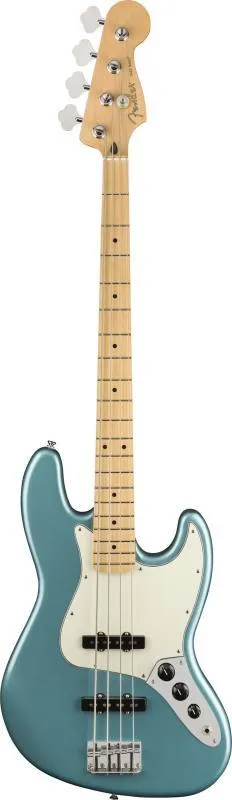 Fender Elektrická basová kytara Player Jazz, javorový hmatník, Tidepool