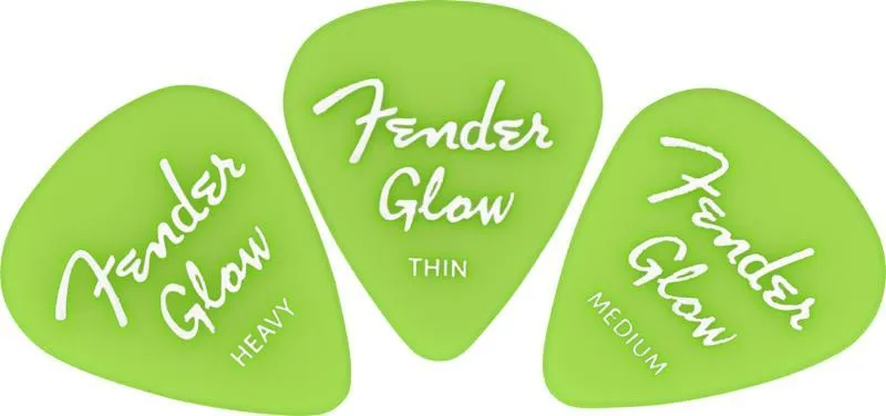 Fender Pengetník 351, 12 ks, světélkující ve tmě