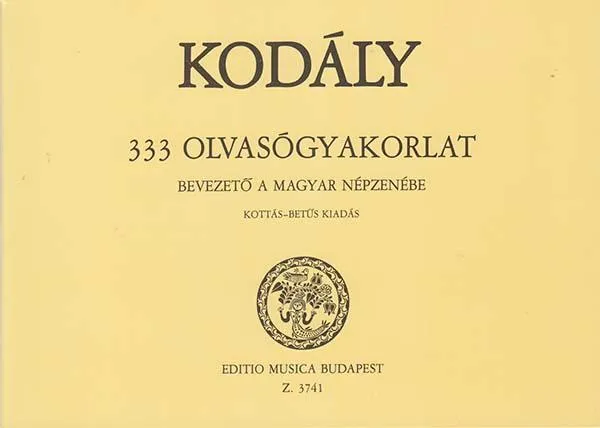 EMB 333 čtecí cvičení - noty