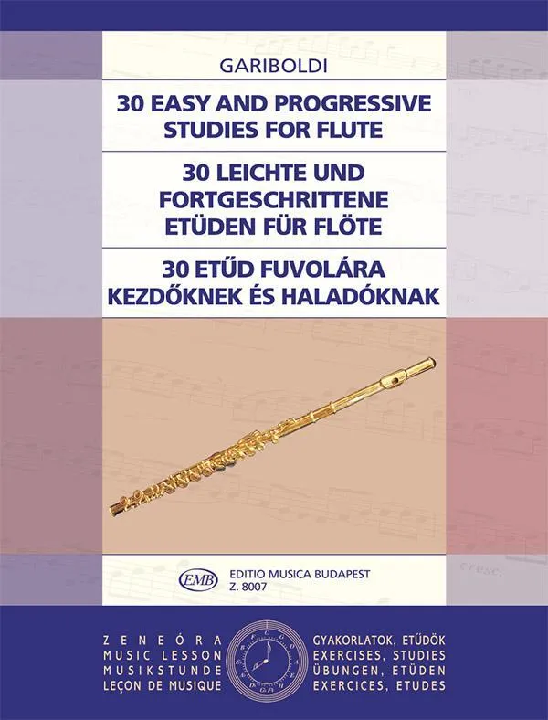 EMB Kniha etud pro flétnu pro začátečníky a pokročilé