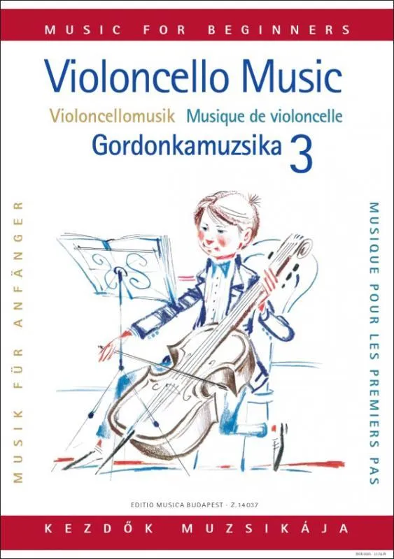 EMB Gordonkamuzsika 3. - kytarové noty pro smyčcové nástroje