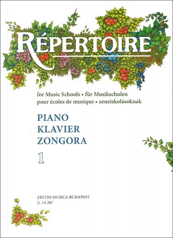 EMB Repertoár pro hudební školy - Klavír 1. - noty