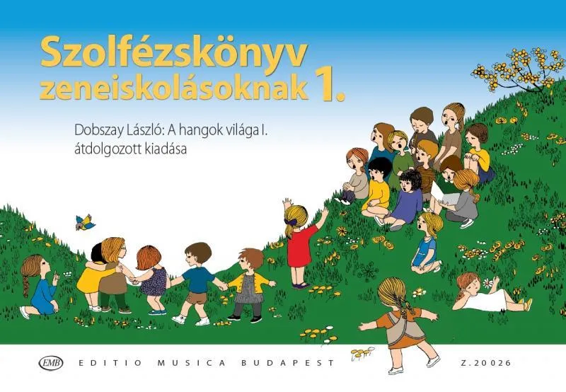 EMB Szolfézskönyv 1. - noty pro hudební školu
